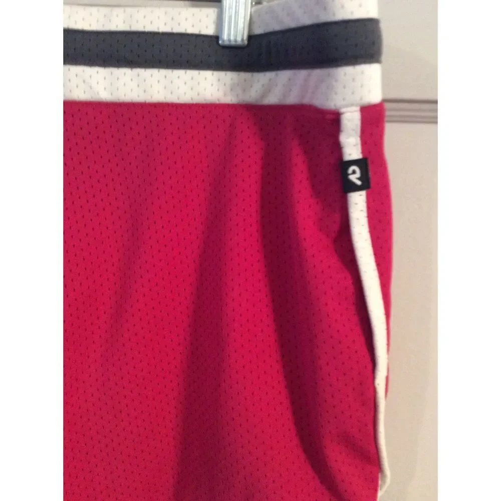Vintage Nike Large L Pink White Women's shorts embroidered logo